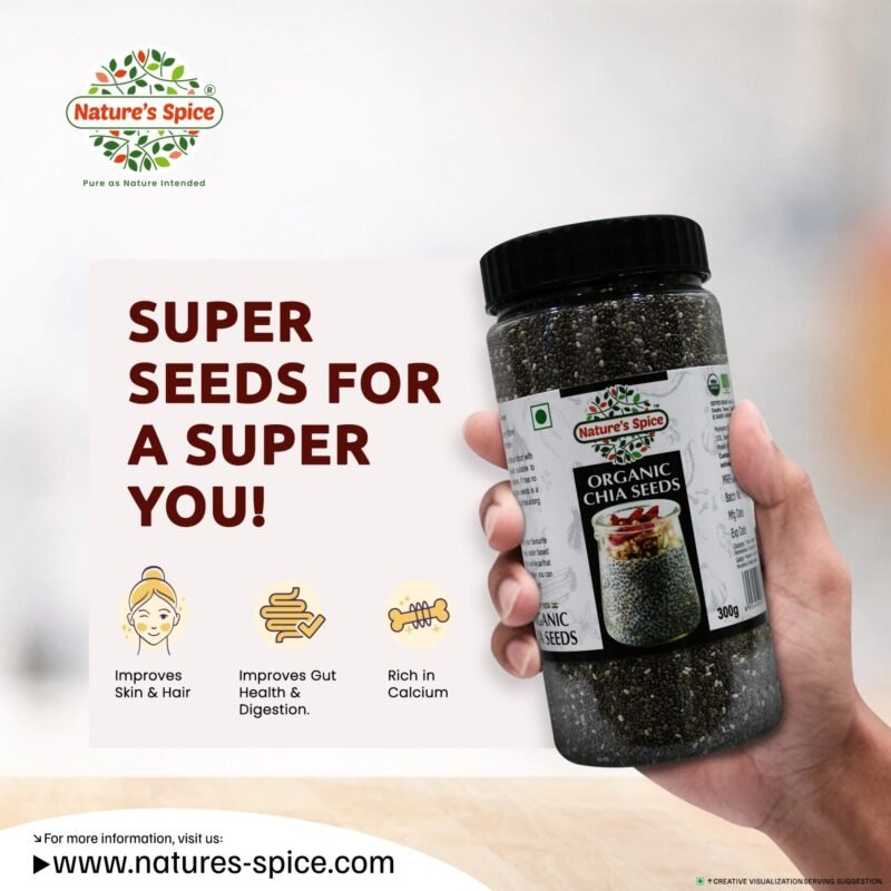 organic chia seeds product image