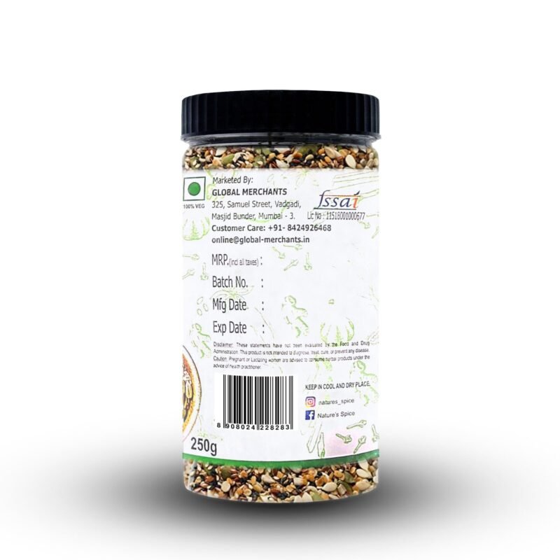 Organic 7-Super Seeds Mix - 250gm - Image 3