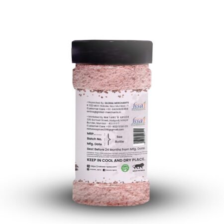 black salt powder product back side image