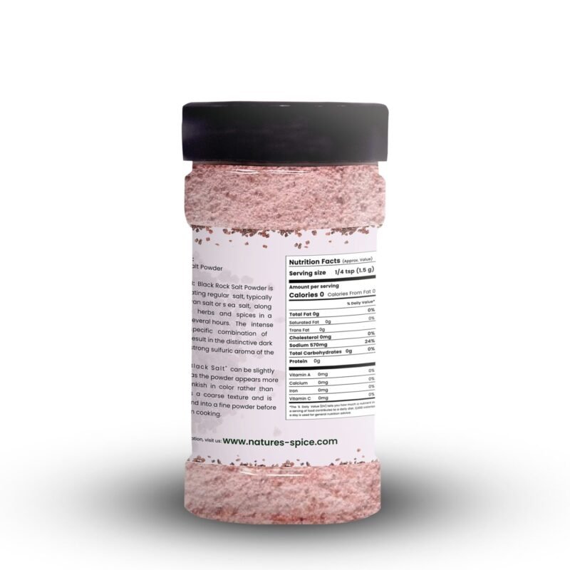 Black Salt Powder - 180gm - Image 3