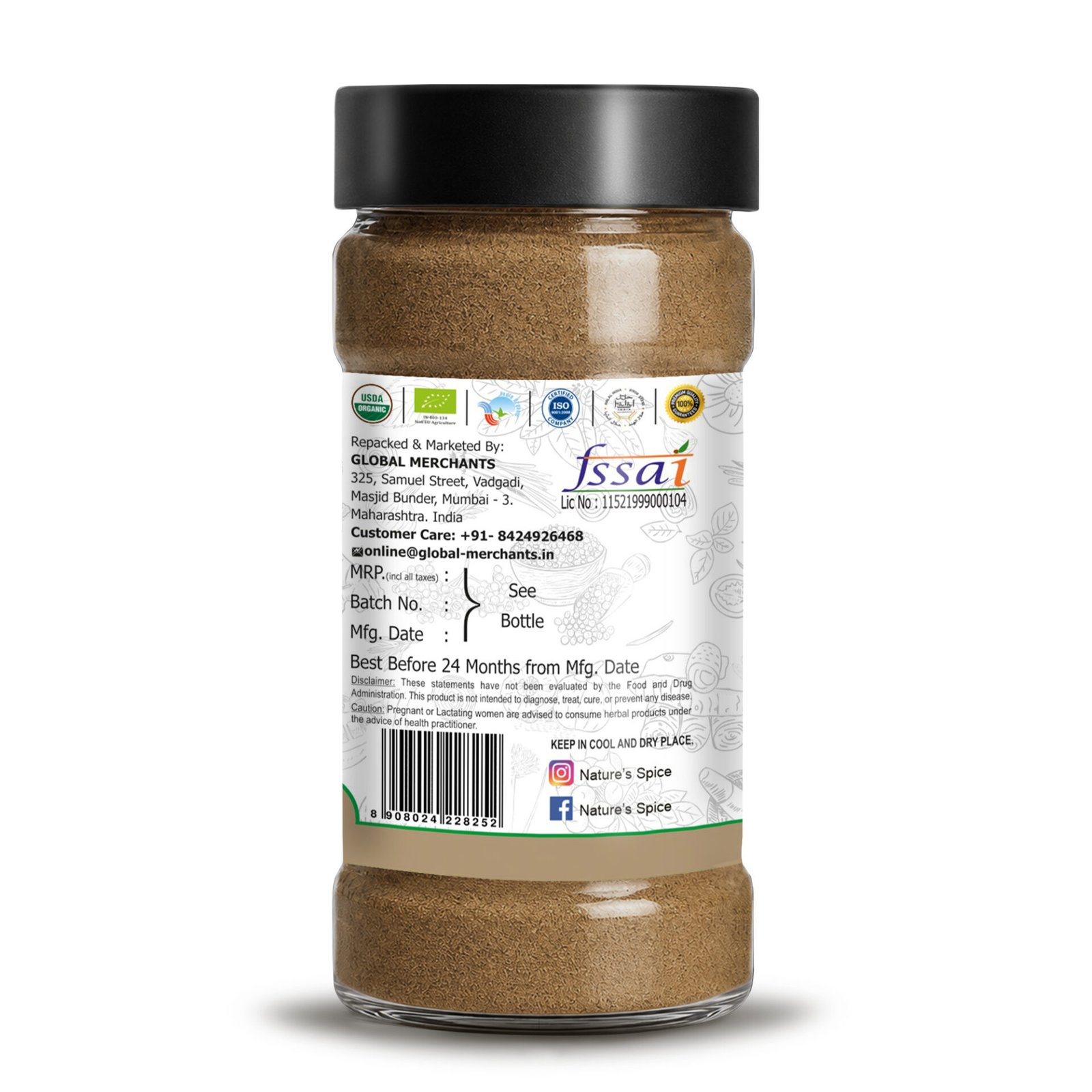 Organic Cinnamon Powder | 80gm - Image 3