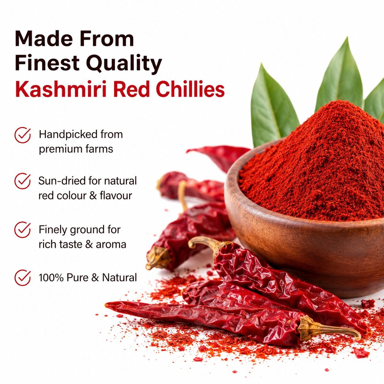 Kashmiri Red Chilli Powder