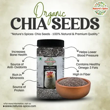 Benefits of Organic chia seeds natures spice products