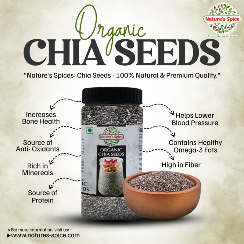Benefits of organic chia seeds