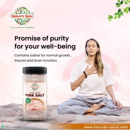 himalayan pink salt product image and girl image