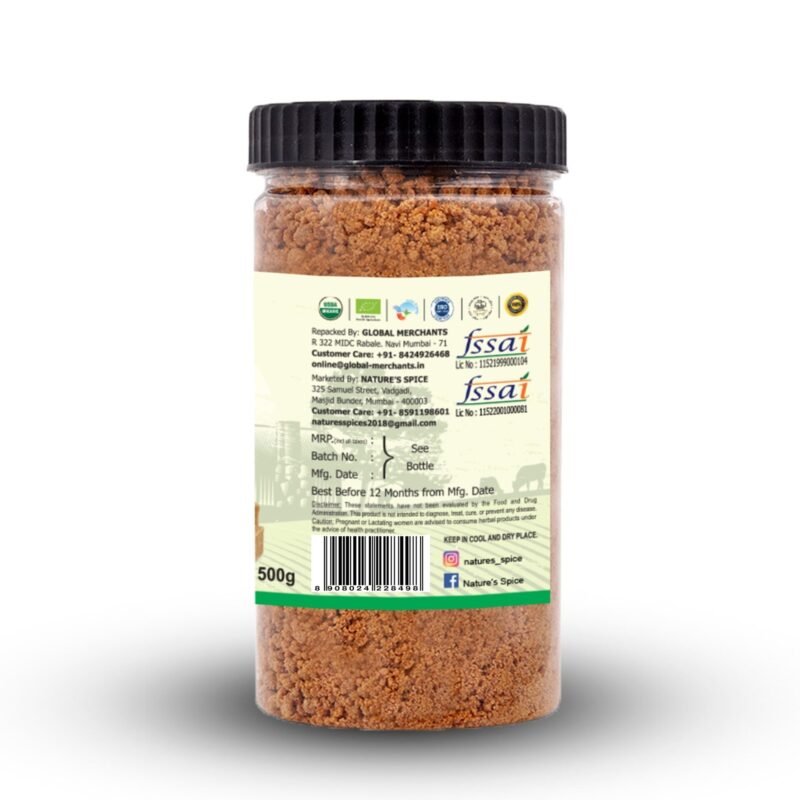 Organic Jaggery Powder - 500gm - Image 3