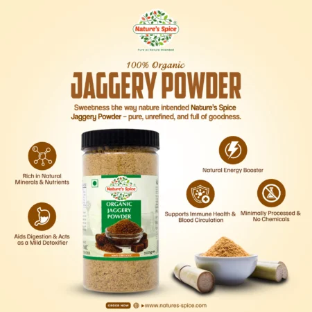 Organic jaggery powder health benefits