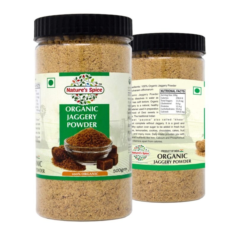 organic jaggery powder nuritional information