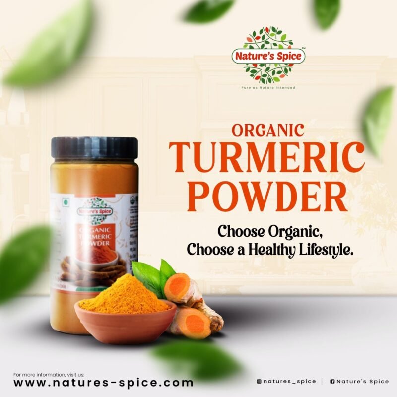 organic turmeric powder product image