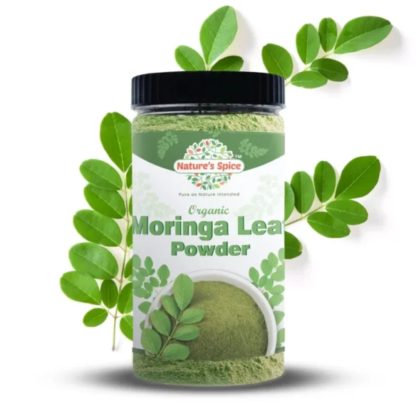 Organic Moringa powder (moringa leaf powder) herbal powder from natures spice