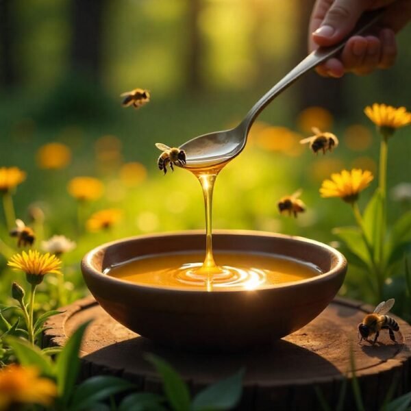 Organic forest honey