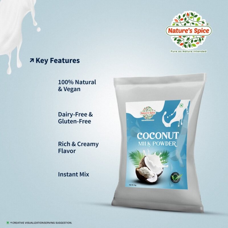 key feature's of coocnut milk powder