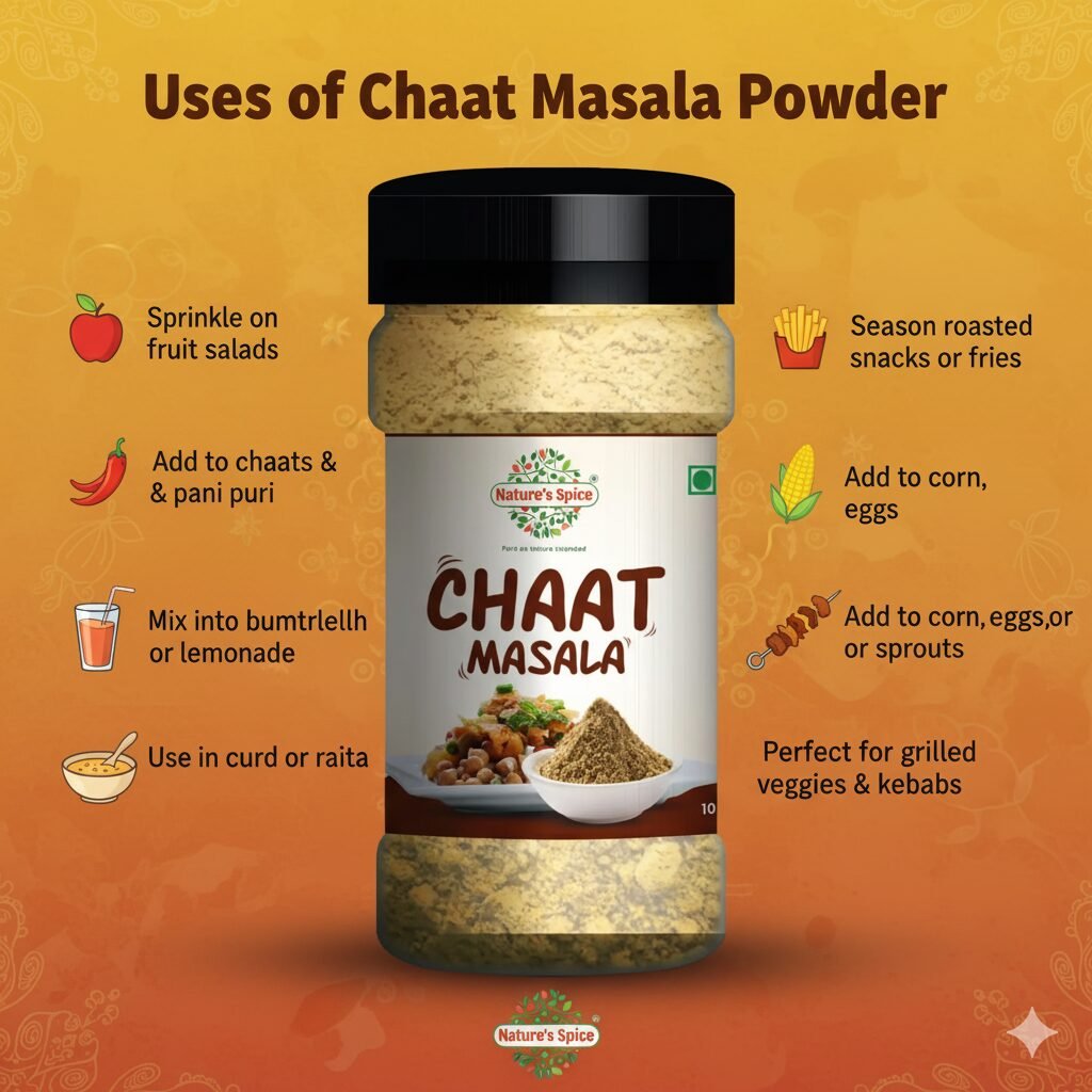uses of chaat masala from nature's spice