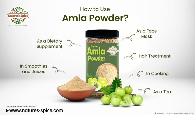 organic AMLA POWDER How To use