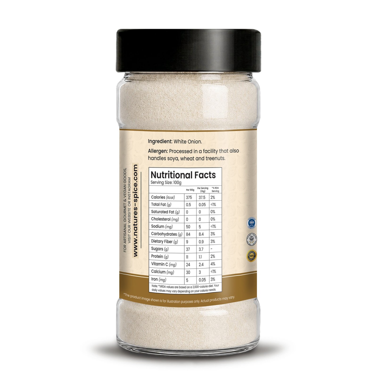 White Onion Powder | 100gm - Image 2