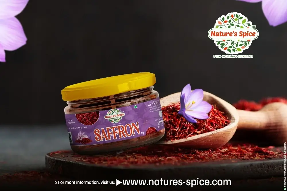 pure saffron from nature's spice