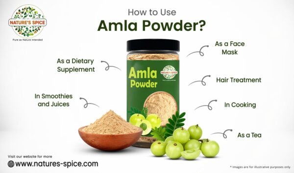 organic AMLA POWDER How To use