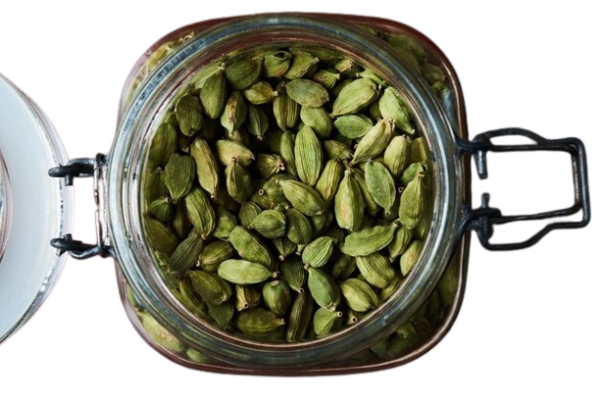 green cardamom pods