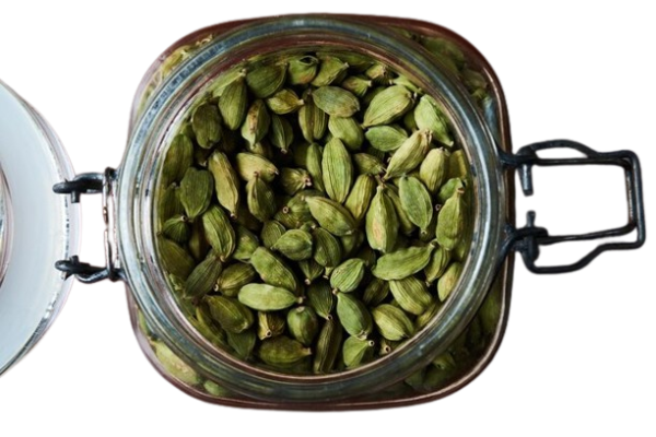 green cardamom pods