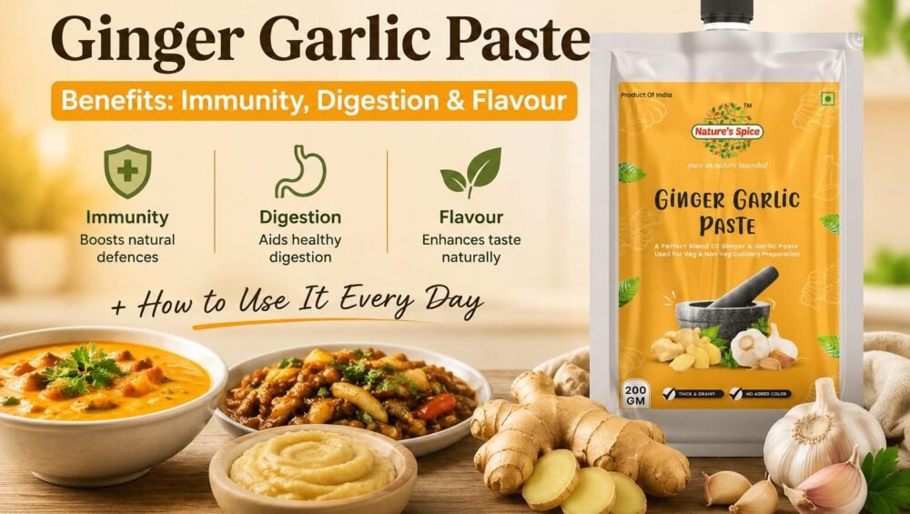 ginger garlic paste uses