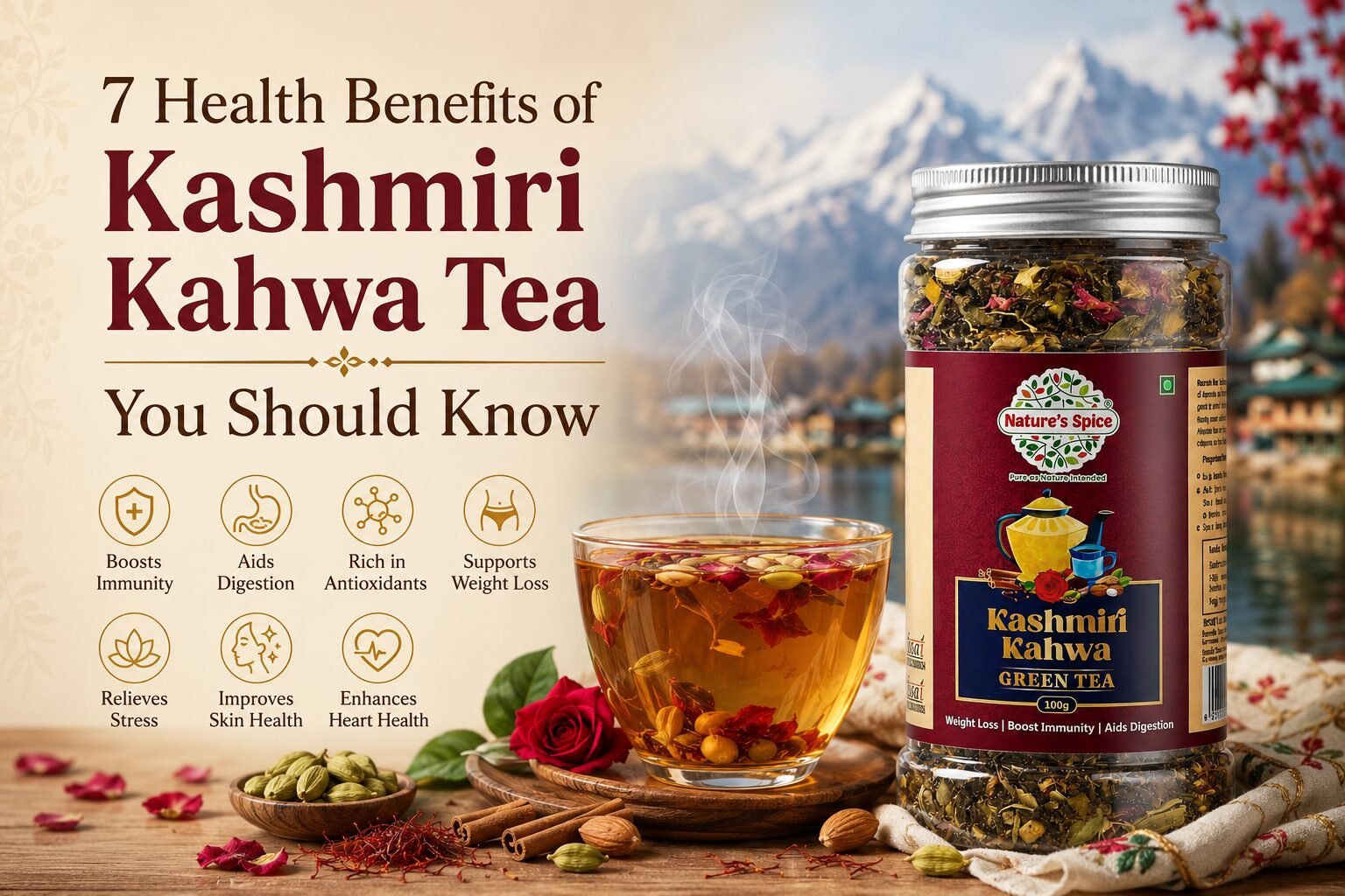 Benefits of Kashmiri Kahwa Tea