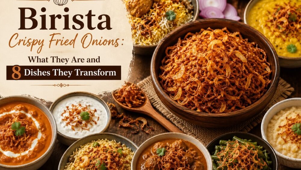 fried onions dishes